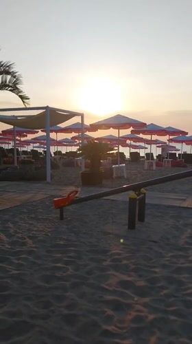 Burgas beach at sunset: shoreline, rentals, and quiet corners