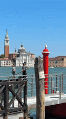 Venice tourist scenes captured during midday hours May 22