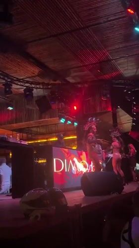 Nightclub night in Burgas: stage performers and cocktails