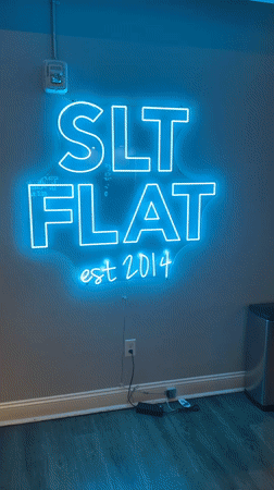 Visitor documents SLT fitness studio interior in New York