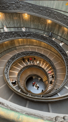 Tourist Activity Documented at Vatican City and Rome
