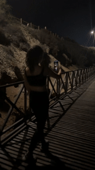 Late-night pier stretching and beachfront vibes in Cyprus