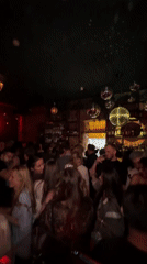 DJ performs at packed Moscow nightclub