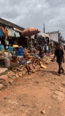 Daily life continues in Jos Nigeria markets and streets