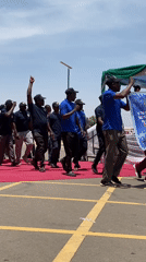 Nigerian labor unions hold May Day parade in Kaduna