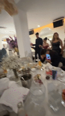 Formal celebration with traditional dancing held in Blagoevgrad banquet hall