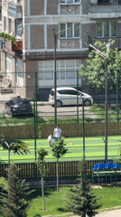 Morning moments captured across Tbilisi: selfies, sports, police presence