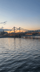 Moscow evening scenes captured including bridge views and countertop items