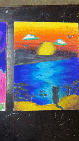 Domestic cooking and art scenes documented in Ciudad Guayana