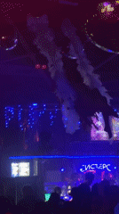 Nightclub Scene Documented During Evening Hours April 18