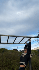 Woman takes selfies under cloudy sky in Truchtersheim