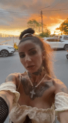 Selfie video session by waterfront in Nathon, Thailand
