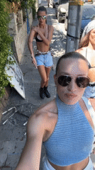 Casual summer scenes observed across Tel Aviv locations