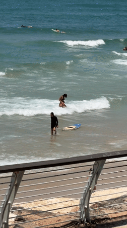 Morning street life documented across Tel Aviv neighborhoods