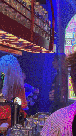 Amsterdam nightclub hosts drag performers during evening entertainment session