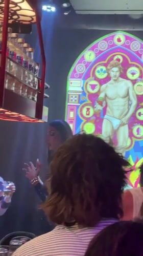 Amsterdam nightclub hosts drag performers during evening entertainment session