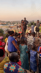 Village community gathering draws diverse crowd of families