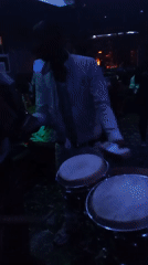 Live conga performance draws crowd at Lokoja nightclub