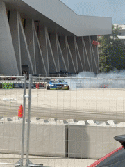 Car show and drift racing event held in Plovdiv