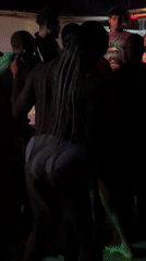 Nighttime party captured on video in Awka, Nigeria