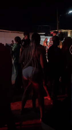 Nighttime party captured on video in Awka, Nigeria