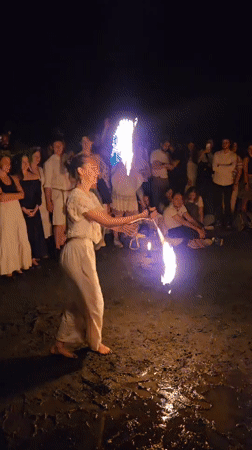 Kraków's midsummer Noc Kupały: bonfires, fire performers, and flower crowns