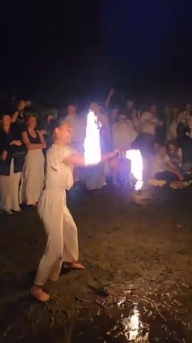 Kraków's midsummer Noc Kupały: bonfires, fire performers, and flower crowns