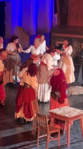 Theatrical performance with folk and ceremonial staging in Plovdiv