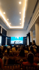 Dance performances held at indoor venue in Pedro González, Venezuela