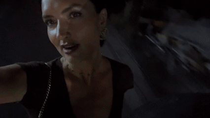 Woman records cheerful nighttime selfie videos in North Kuta
