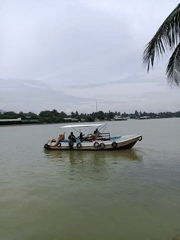 Calm waterways and a lantern-lit outdoor spot in Nha Trang