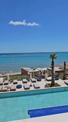 Morning beach resort and city exploration in Varna, Bulgaria