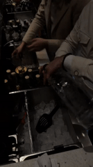 Evening bar scenes documented across Yerevan cocktail establishments