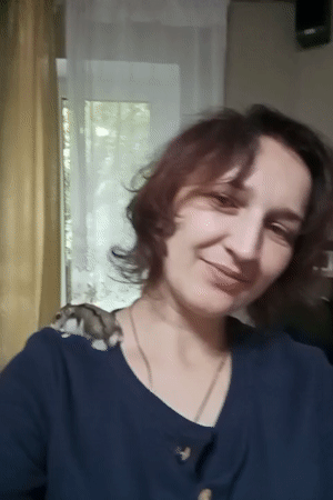 Pet hamster captured in multiple casual moments in Rivne