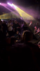 Late night Paris nightclub scene captured by witnesses