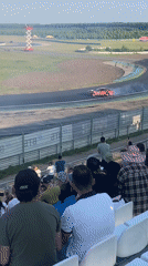 Drift racing event draws crowds in Berëzovka