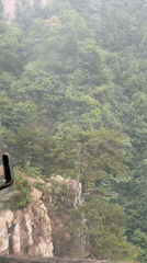 Misty night footage captures Wulingyuan mountains and cable cars