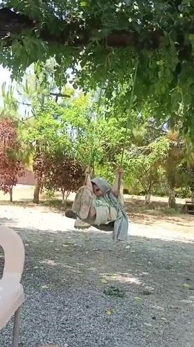 Rural Pakistani family life documented in morning scenes