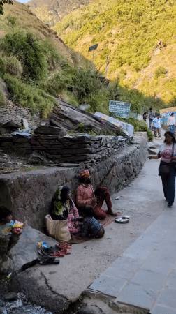 Family musicians and garden scenes captured in northern India mountains