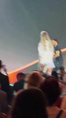Live performance event draws smartphone-recording crowd in Serik, Turkey