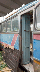 Vintage vehicles documented in weathered condition on Koh Phangan