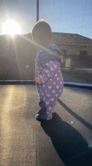 Children play during family construction project day in Chaikovsky