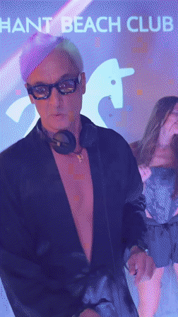 UNIHORSE branded DJ set draws a crowd in Ko Samui