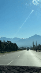 Clear morning highway travel documented near Fethiye, Turkey