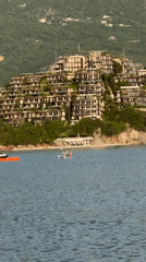 Afternoon leisure activities documented along Budva Montenegro coastline