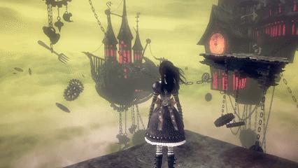 Buenos Aires gamer plays Alice: Madness Returns late Sunday night