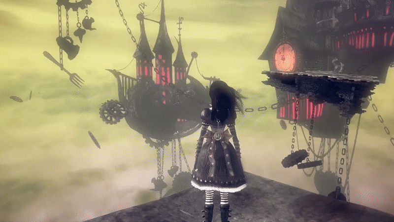 Buenos Aires gamer plays Alice: Madness Returns late Sunday night