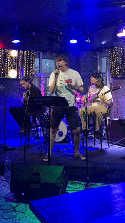 Live band performing at a Cherepovets bar or club