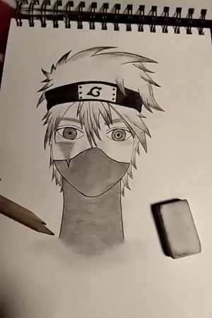 Artist documents sketching session featuring anime and Marvel characters