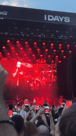 I-Days Milan draws a massive crowd for an outdoor concert night